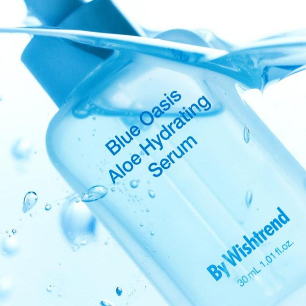 Blue Oasis Aloe Hydrating Serum 30ml - By Wishtrend Malaysia