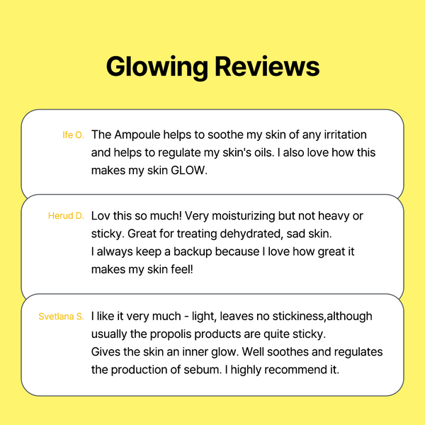 Propolis Energy Calming Ampoule 30ml - By Wishtrend Malaysia