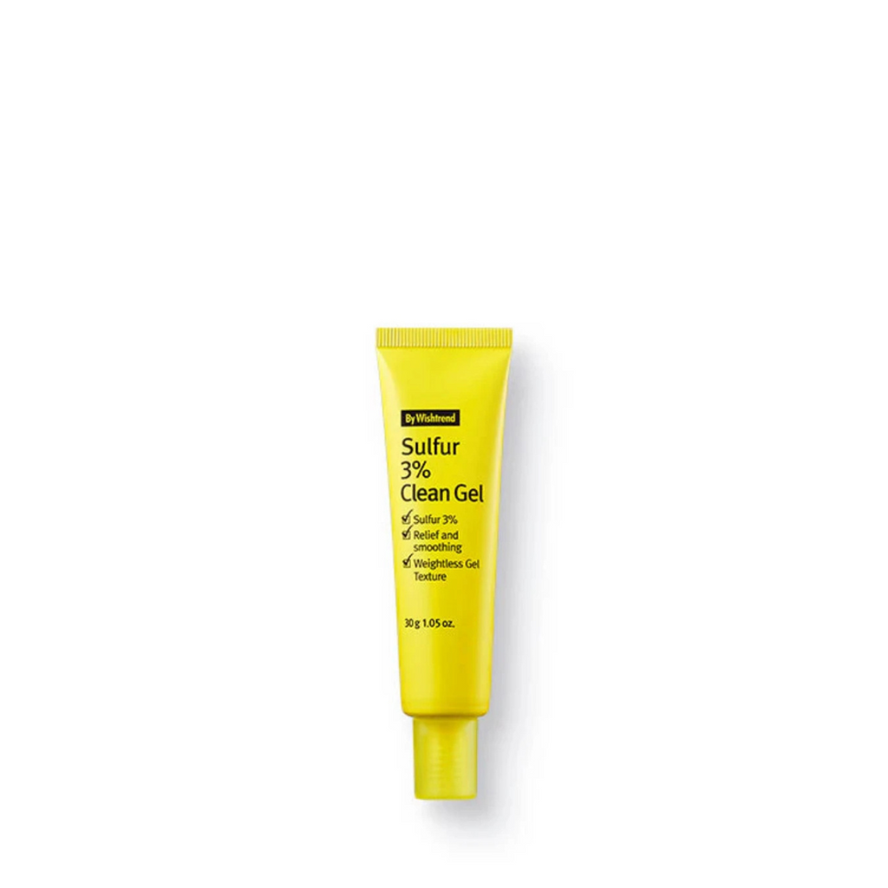 Sulfur 3% Clean Gel 30g - By Wishtrend Malaysia