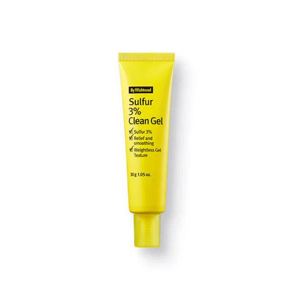 Sulfur 3% Clean Gel 30g - By Wishtrend Malaysia