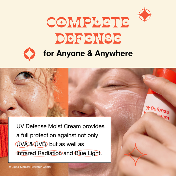 UV Defense Moist Cream SPF50+ PA++++ 50g