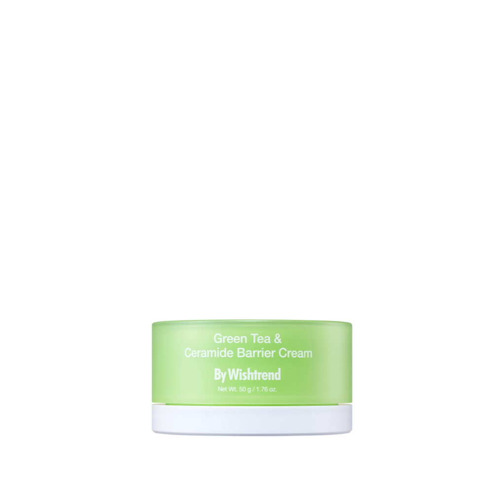 Green Tea & Ceramide Barrier Cream 50g - By Wishtrend Malaysia