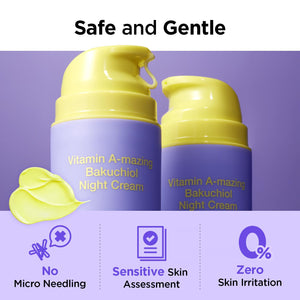 Vitamin A-mazing Bakuchiol Night Cream 30g - By Wishtrend Malaysia