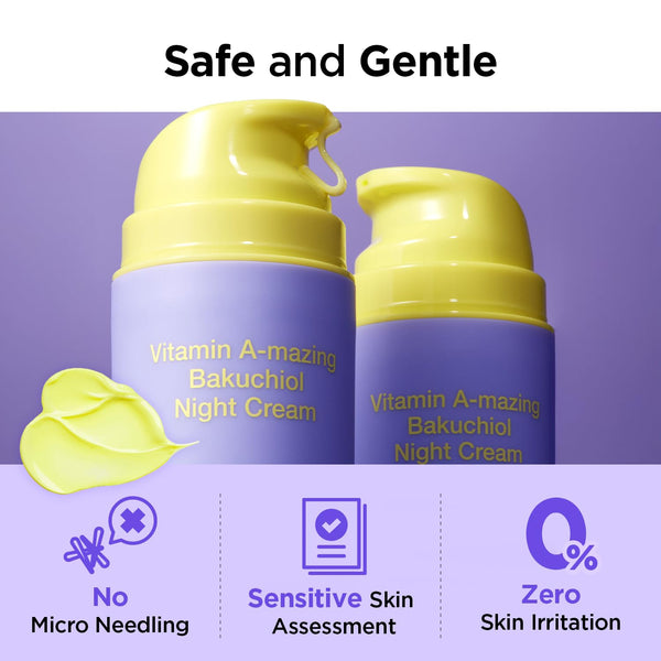 Vitamin A-mazing Bakuchiol Night Cream 30g - By Wishtrend Malaysia
