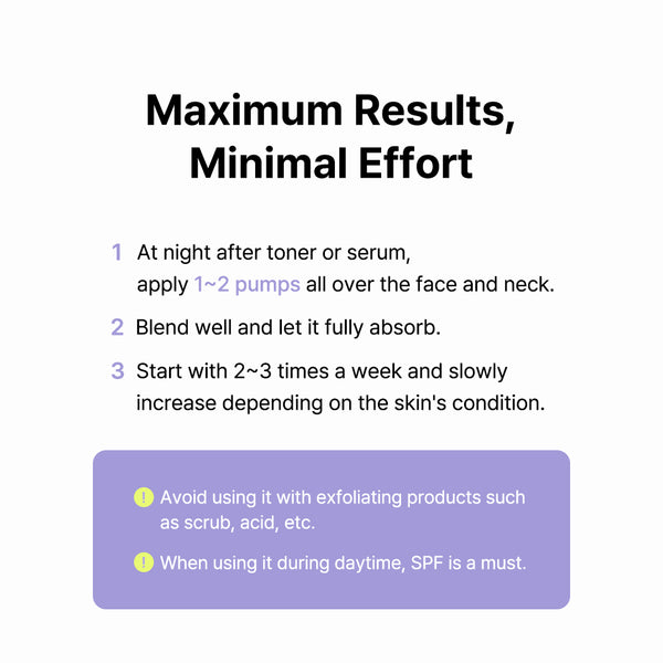 Vitamin A-mazing Bakuchiol Night Cream 30g - By Wishtrend Malaysia