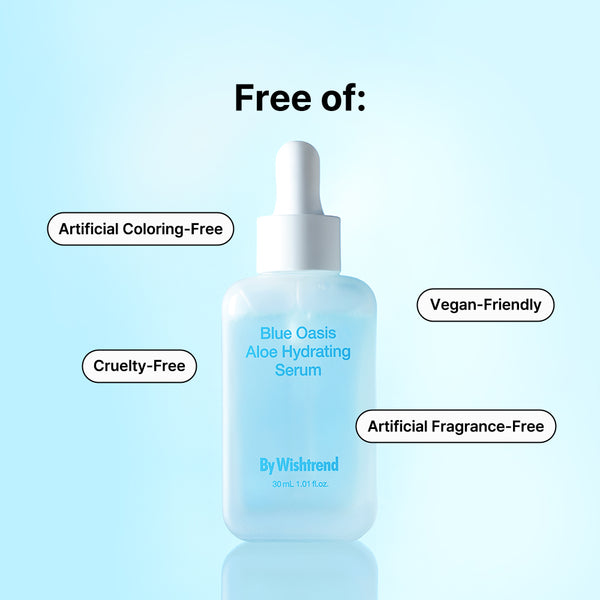 Blue Oasis Aloe Hydrating Serum 30ml - By Wishtrend Malaysia