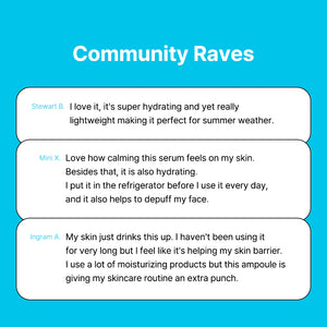 Blue Oasis Aloe Hydrating Serum 30ml - By Wishtrend Malaysia