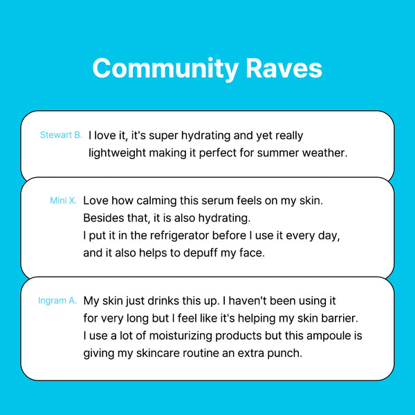 Blue Oasis Aloe Hydrating Serum 30ml - By Wishtrend Malaysia