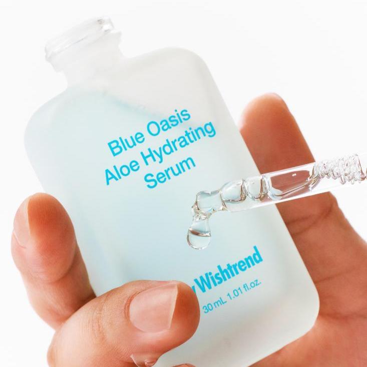 Blue Oasis Aloe Hydrating Serum 30ml - By Wishtrend Malaysia