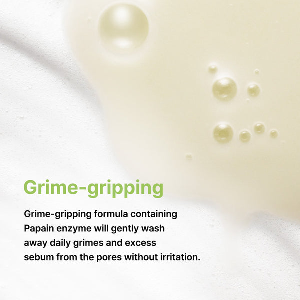 Green Tea & Enzyme Milky Foaming Wash 140ml - By Wishtrend Malaysia