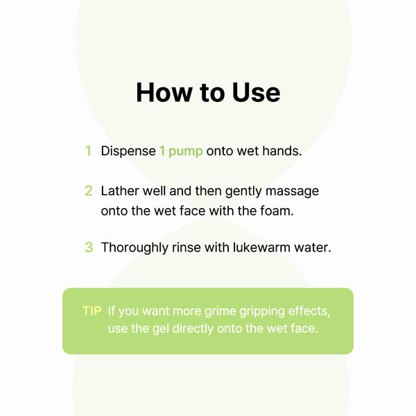 Green Tea & Enzyme Milky Foaming Wash 140ml - By Wishtrend Malaysia