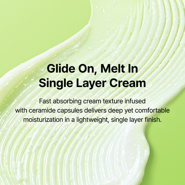 Green Tea & Ceramide Barrier Cream 50g - By Wishtrend Malaysia