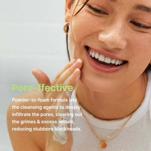 Green Tea & Enzyme Powder Wash 110g - By Wishtrend Malaysia