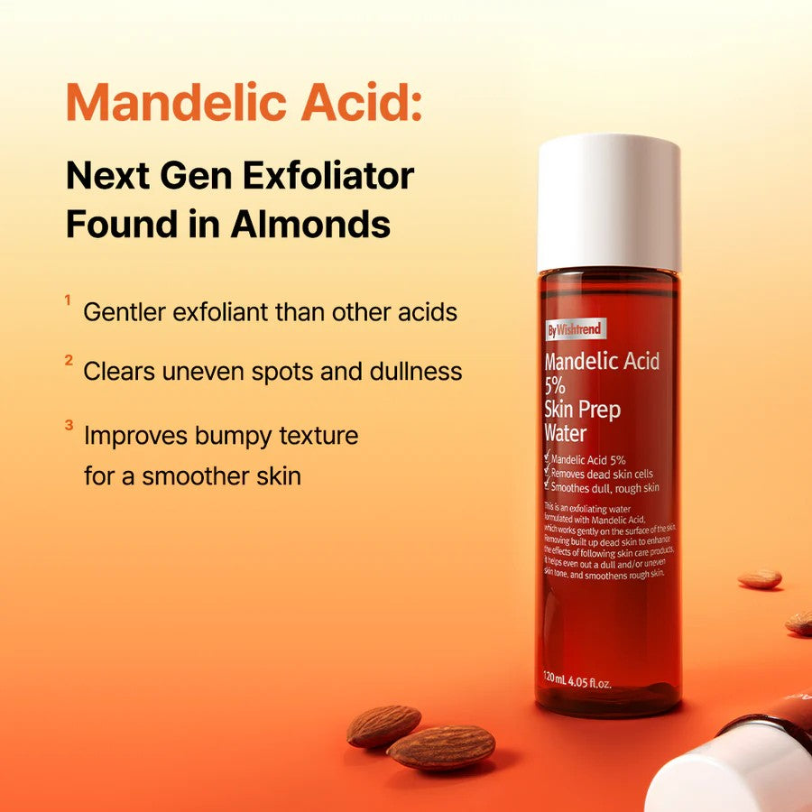Mandelic Acid 5% Skin Prep Water 120ml - By Wishtrend Malaysia