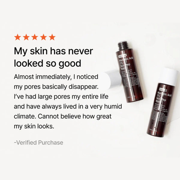 Mandelic Acid 5% Skin Prep Water 120ml - By Wishtrend Malaysia