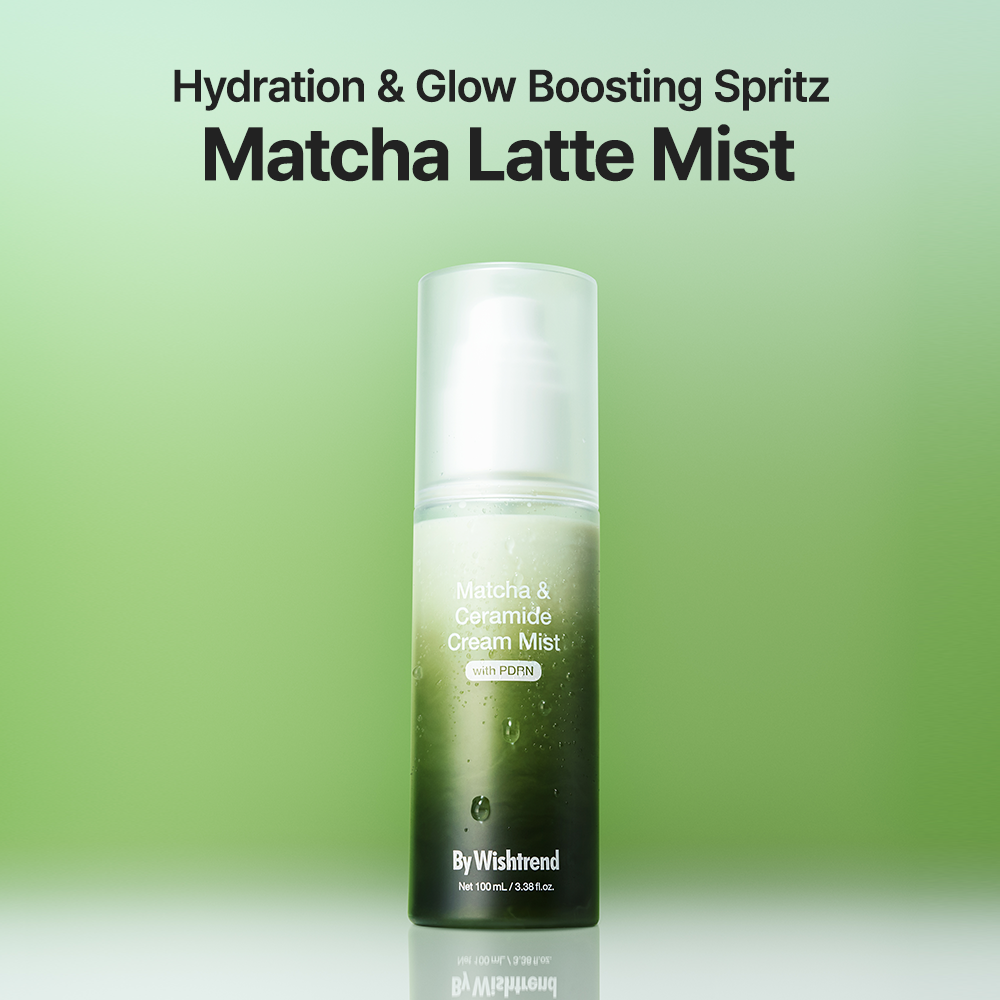 Matcha & Ceramide Cream Mist 100ml for Instant Hydration & Glow