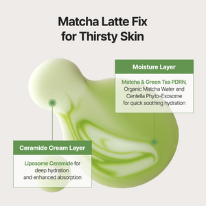 Matcha & Ceramide Cream Mist 100ml for Instant Hydration & Glow