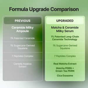 Matcha & Ceramide Milky Serum 30ml for Barrier Strengthening