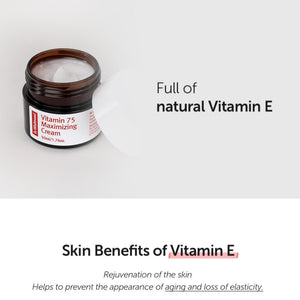 Vitamin 75 Maximizing Cream 50g - By Wishtrend Malaysia