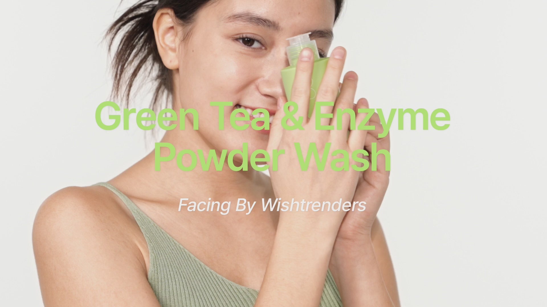 Green Tea & Enzyme Powder Wash 110g | By Wishtrend Malaysia